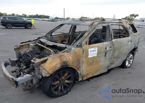 2015 Ford Explorer Limited z USA, uszkodzony, nr VIN 1FM5K7F86FGA24921